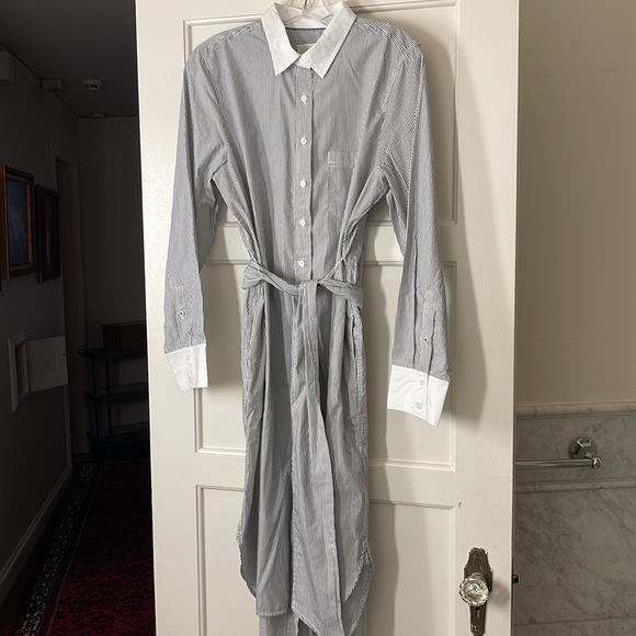 J.Crew Classic-fit crisp cotton poplin shirtdress AW560 - Picture 4 of 9